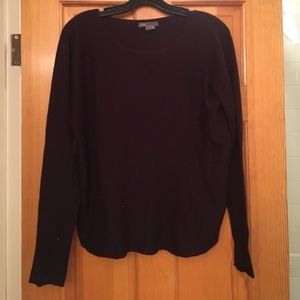 Vince Wool Purple Sweater XS No Pilling